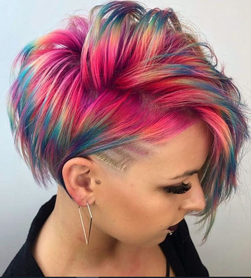 Pixie Hair Color