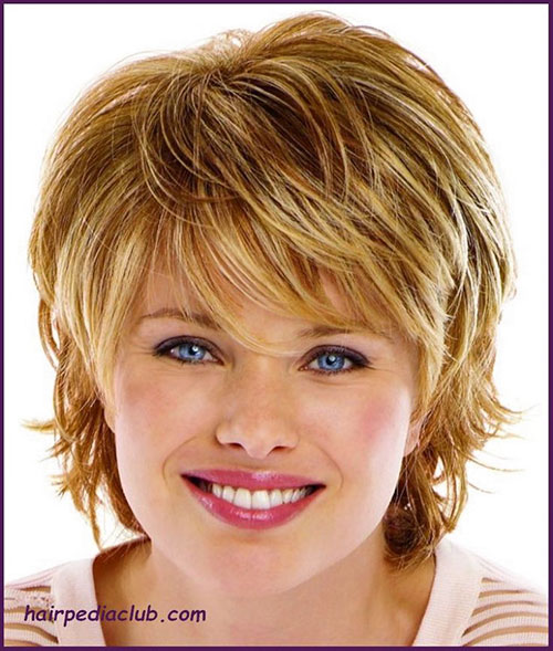 Great Short Haircuts For Fat Faces