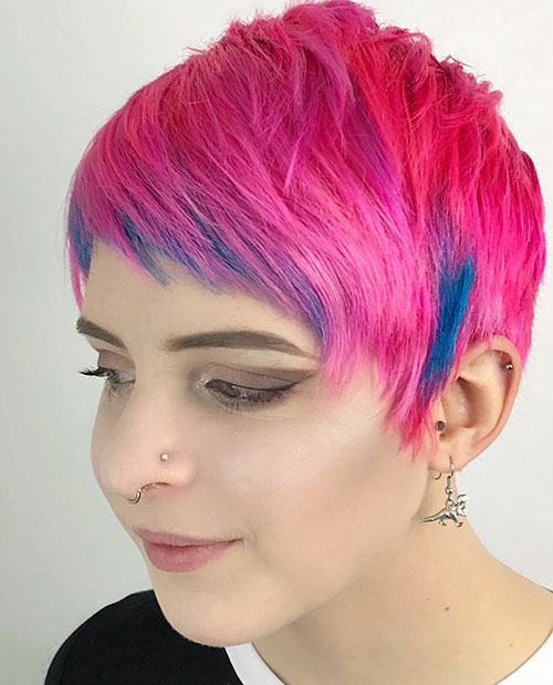 Pixie Hair Color