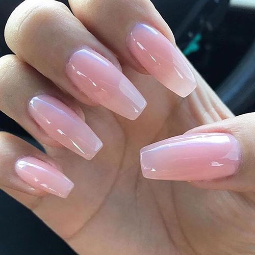 Coffin Shaped Nails