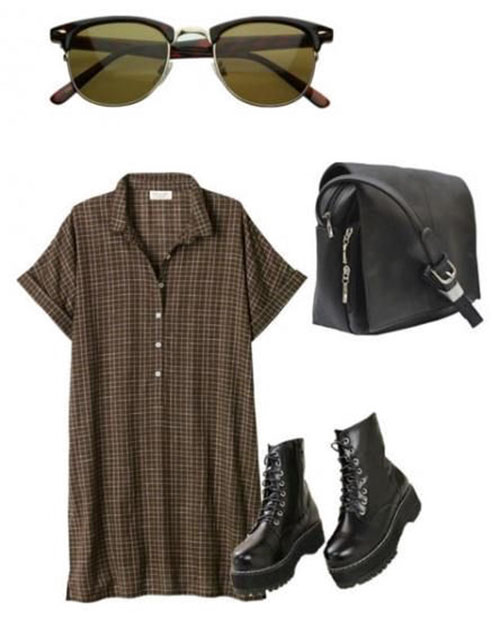 Grunge 90S Outfits