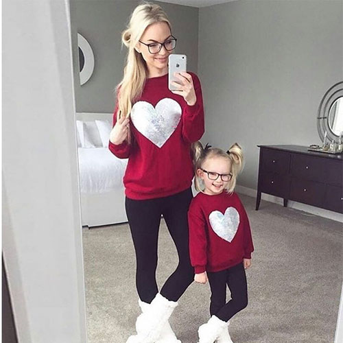 Mommy And Daughter Matching Outfits