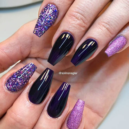 Rounded Coffin Shaped Nails