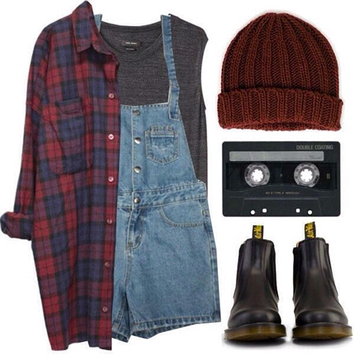 Grunge Outfits 90S