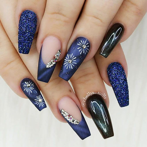 Perfect Coffin Shaped Nails