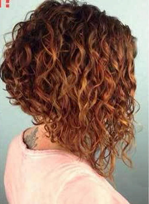 Stacked Bob Curly Hair
