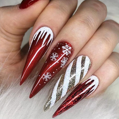 Subtle Christmas Nails