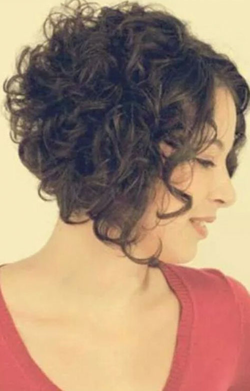 Stacked Bob Curly Hair