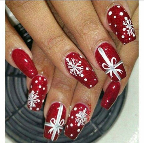 Basic Christmas Nails